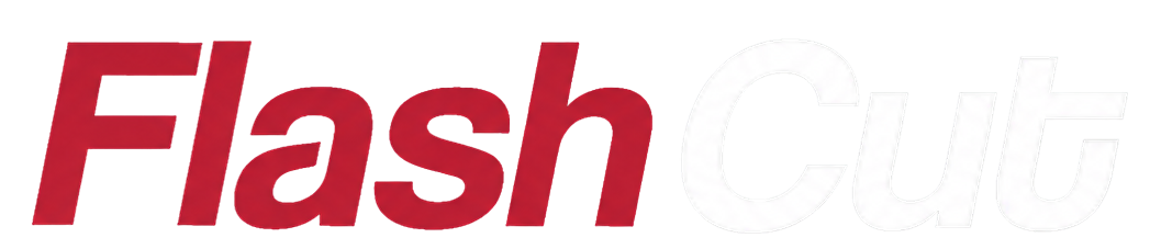 Logo Flashcut corte laser celaya en metal
